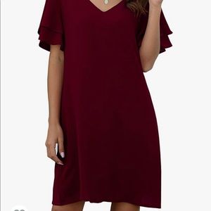Short Sleeve Shift Dress